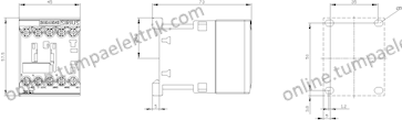 3RH2131-1BB40 Yardımcı Kontaktör 24V DC