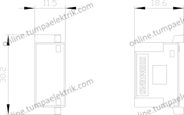 3RT2926-1CB00 Dalgalanma Bastırıcı AC 24-70V DC