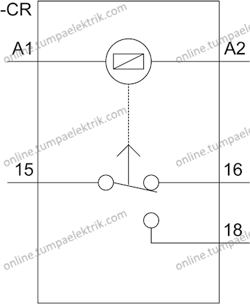 7PV1518-1AW30 Çekmede gecikmeli zaman rölesi