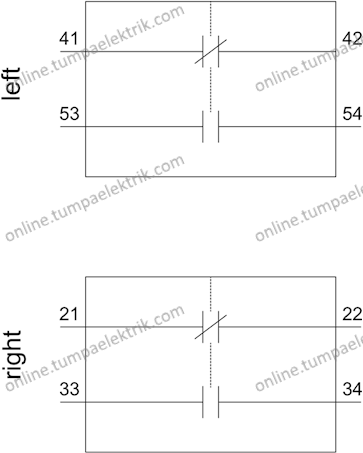 3RH2911-1DA11 Yardımcı Kontaktör Bloğu