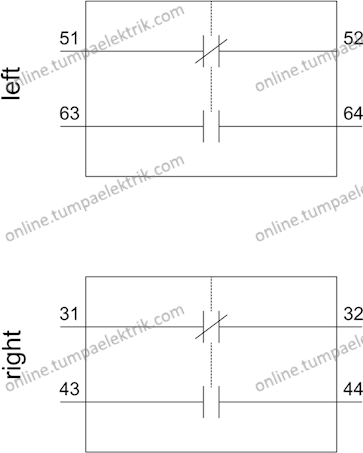 3RH2921-1DA11 Yardımcı Kontaktör Bloğu