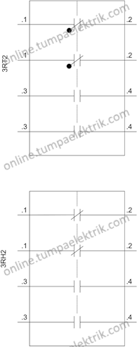 3RH2911-2HA22 Yardımcı Kontaktör 2NO + 2NC