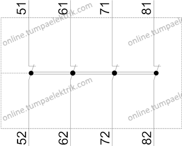 3RH2911-2GA04 Yardımcı Kontak Bloğu 4NC 10 A