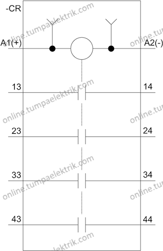 3RH2140-1BB40 Yardımcı Kontaktör 24V DC