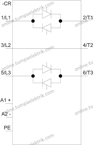 3RF2420-1AB45 Yarı İletken Röl 3Rf2420-1Ab45