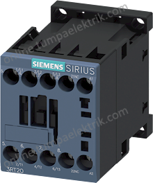 3RT2015-1AF02 Sirius Kontaktör 7A 110V AC 3kW