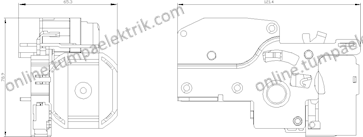 3VW9011-0AF04 Motor Mekanizması 1250-1600A