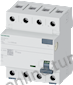 5SV3642-6 Kaçak Akım Rölesi 25A 300mA 400V 3Faz