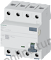5SV3344-6 Kaçak Akım Rölesi 40A 30mA 400V 3Faz