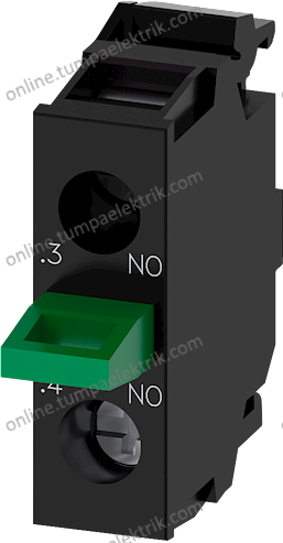 3SU1400-2AA10-1BA0 Kontak Bloğu 1No