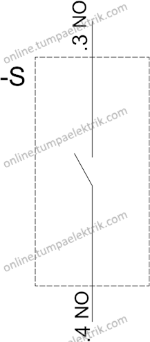 3SU1400-2AA10-1BA0 Kontak Bloğu 1No