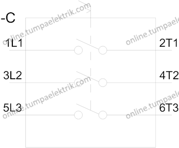 3LD2714-0TK53 Paket Şalter Dipten 100A