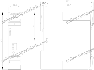 3SK1112-1BB40 Sirius Standart Emniyet Rölesi
