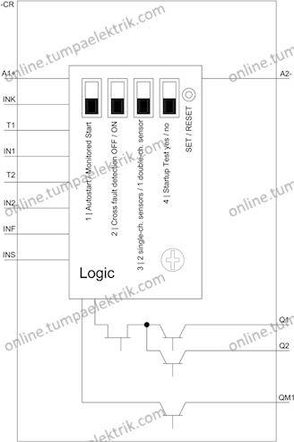 3SK1112-1BB40 Sirius Standart Emniyet Rölesi