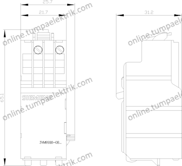 3VM9908-0BL33 Açtırma Bobini STL 230V