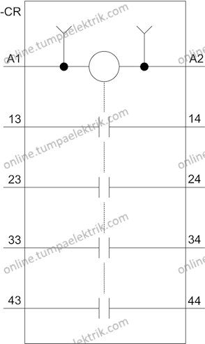 3RH2140-1AP00 4No 230V Yardımcı Kontaktör