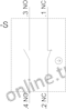 3SU1100-2BF60-1MA0 Işıklandırılabilir Kalıcı Buton